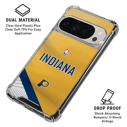 NBA Indiana Pacers Jersey Google Pixel 9/9 Pro Clear Case